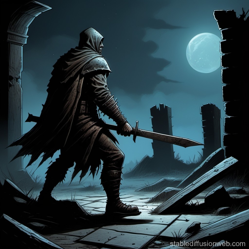 nighttime-mugger-in-dark-fantasy-ruins