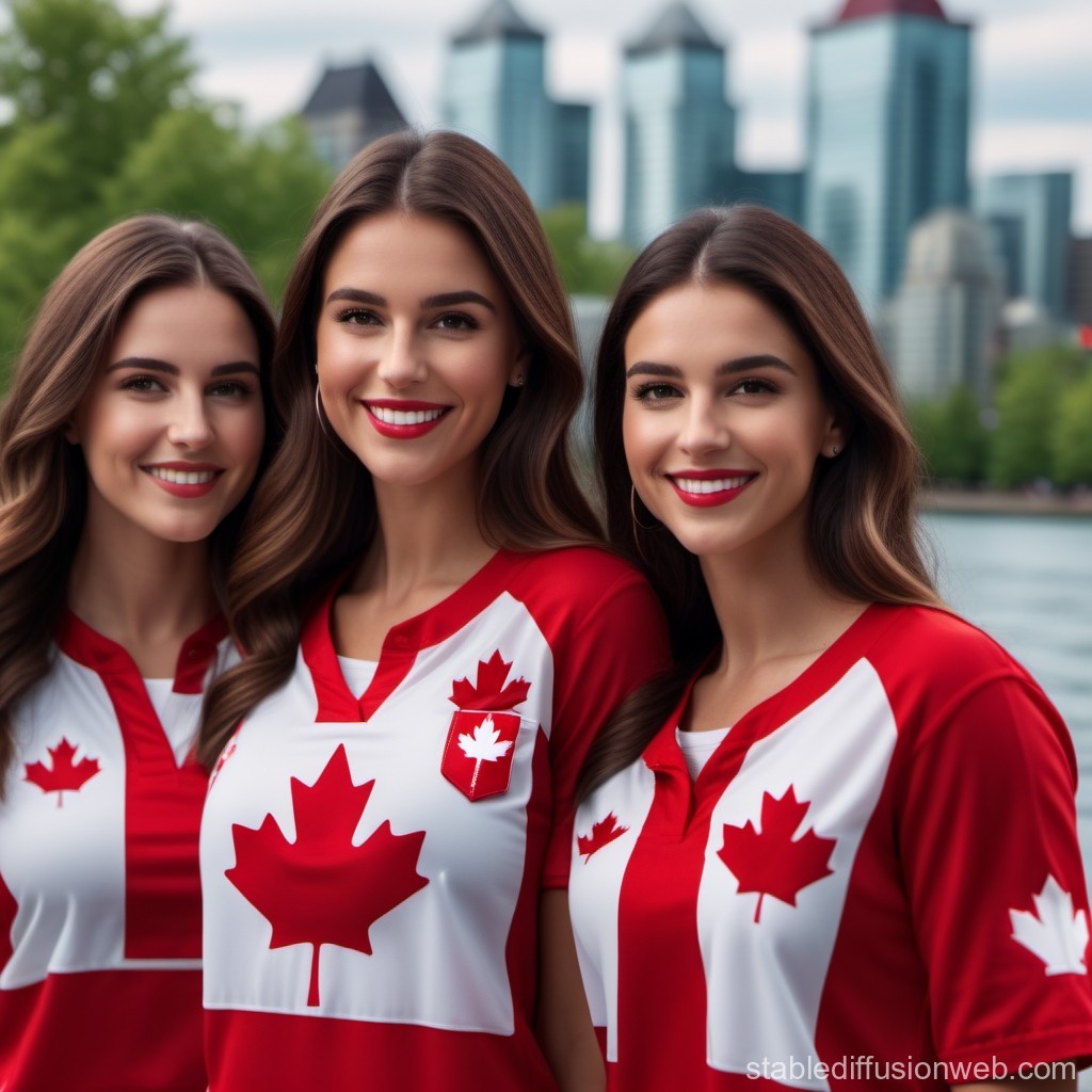 happy-students-in-canada-shirts-toronto