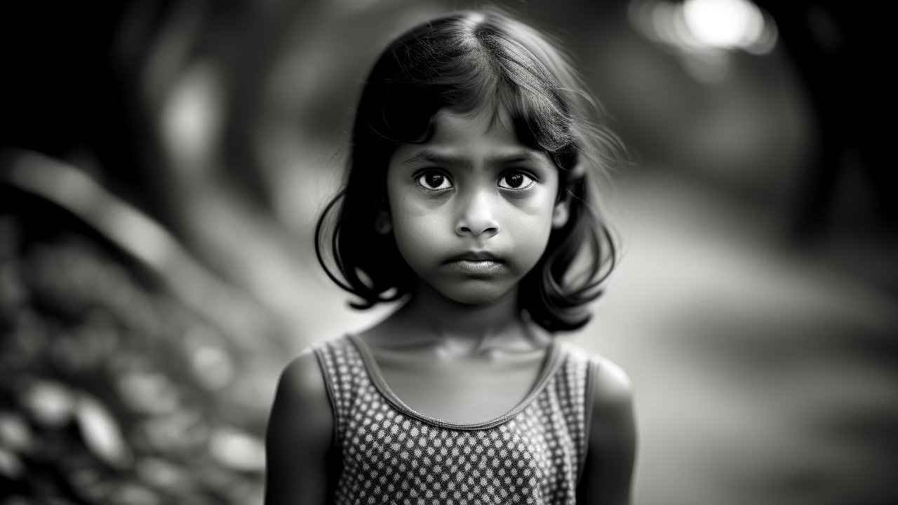 black-and-white-photo-of-a-girl-with-a-black-and-white-face