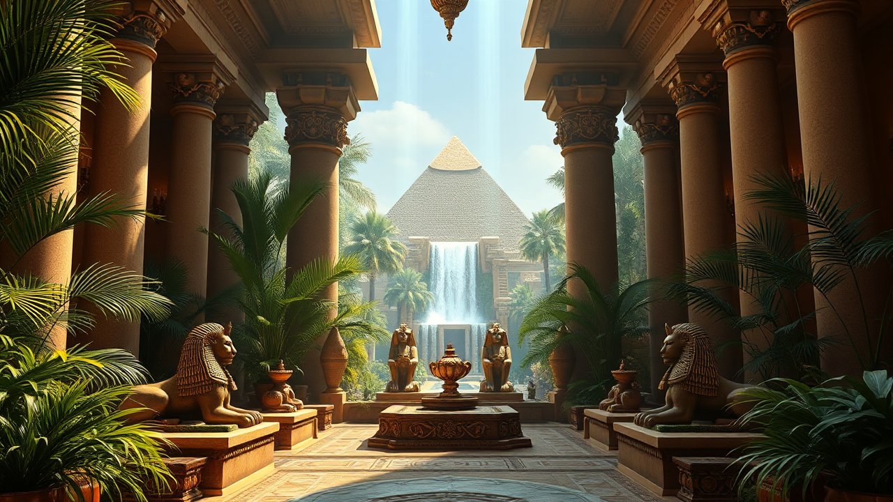 ancient-egyptian-temple-with-pyramid-and-oasis
