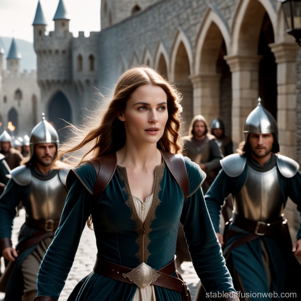 amicia-de-runes-escape-in-minas-tirith