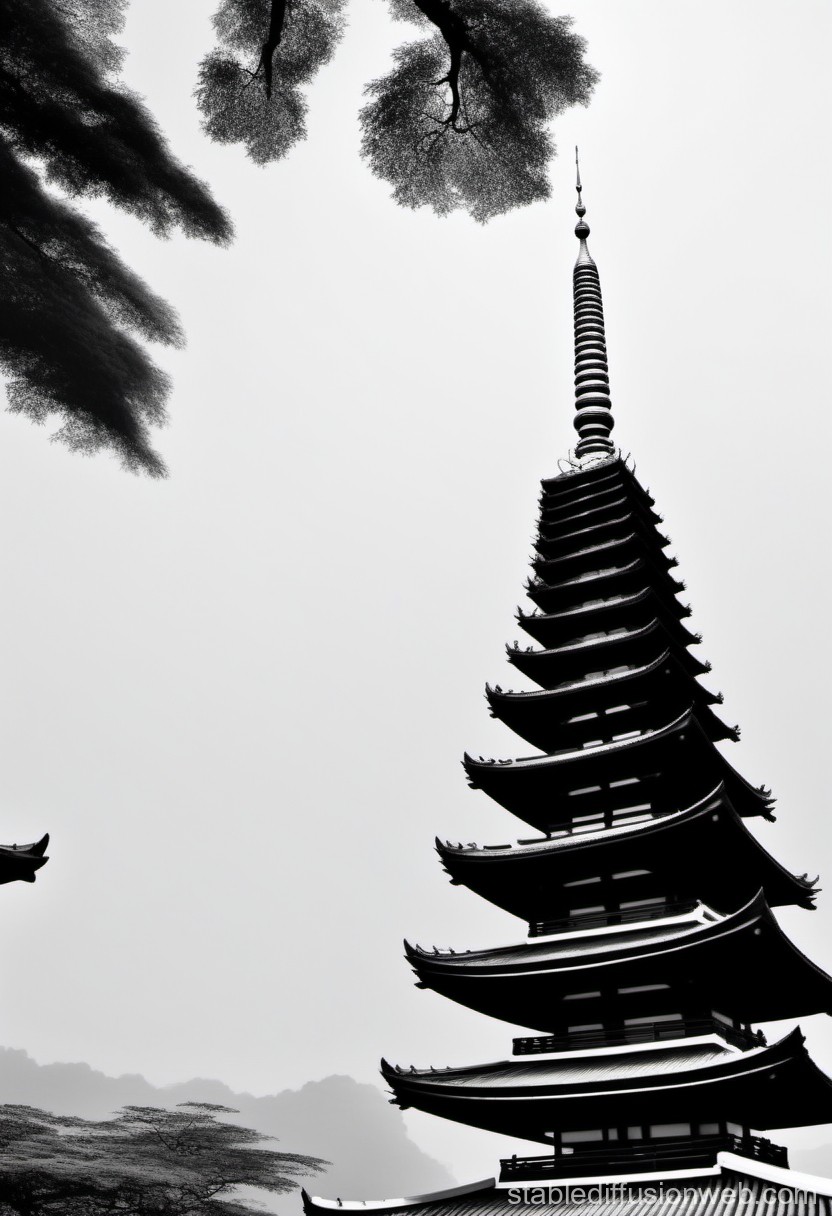 pagoda-with-breathe-inscription