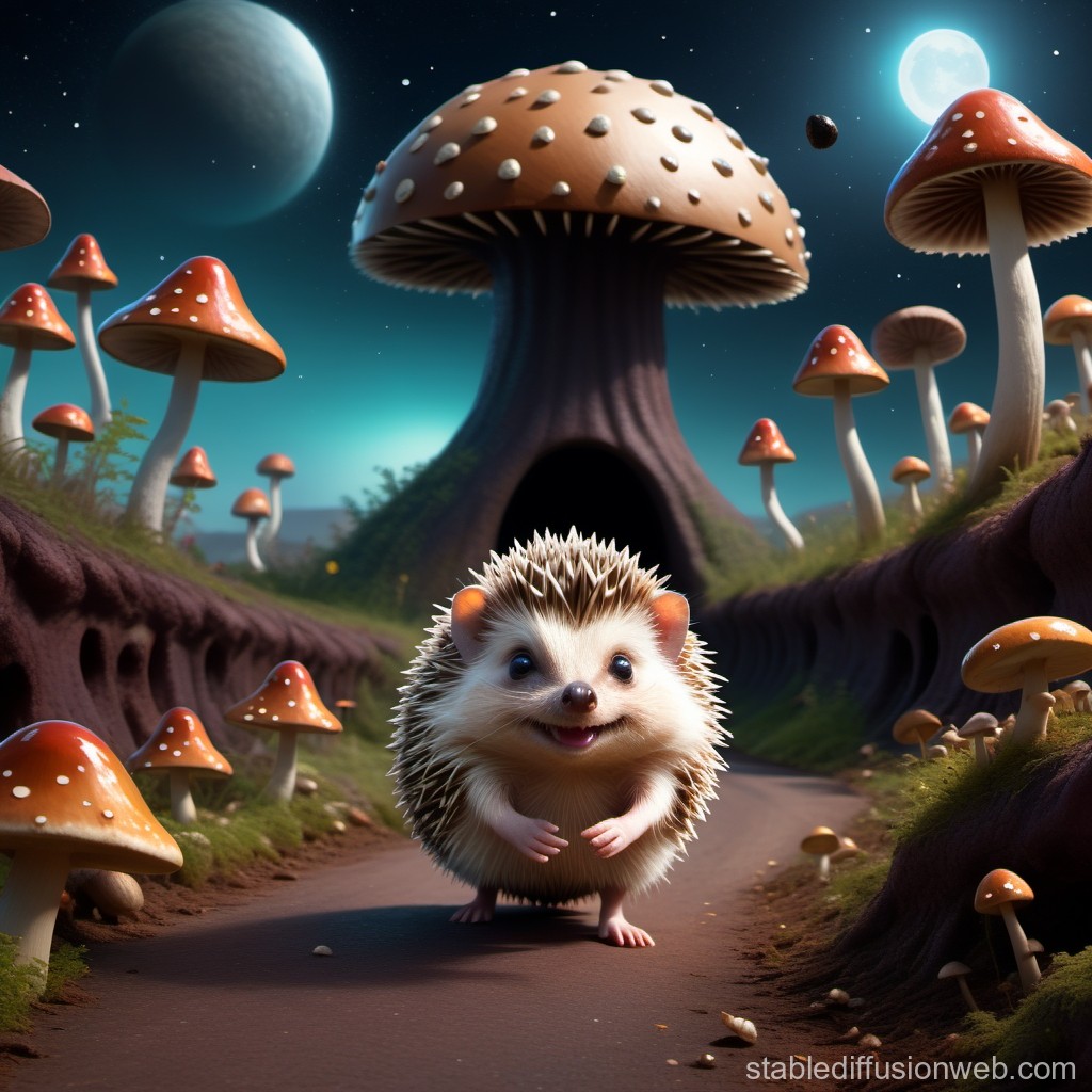 happy-hedgehogs-alien-mushroom-adventure