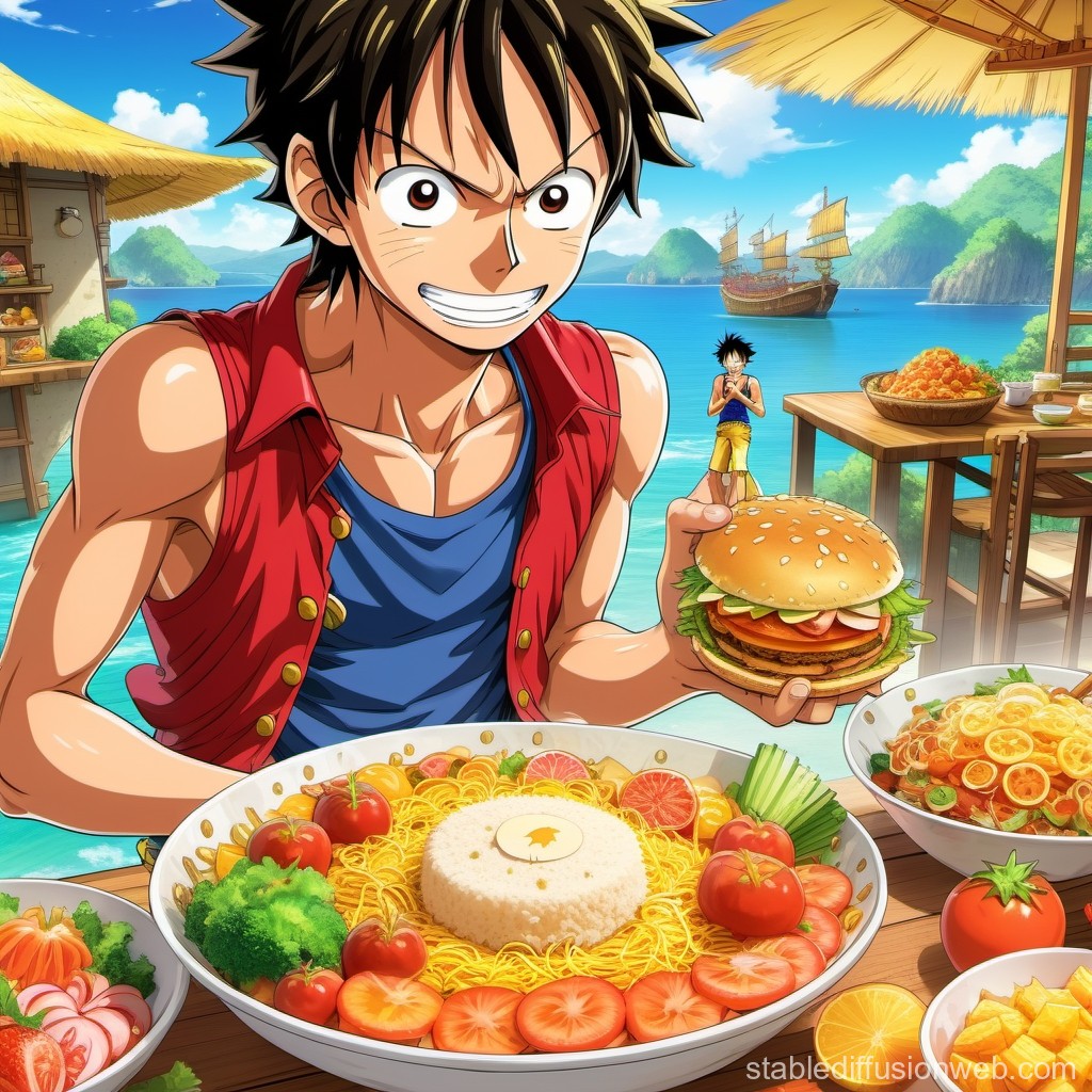 monkey-luffy-imagining-food