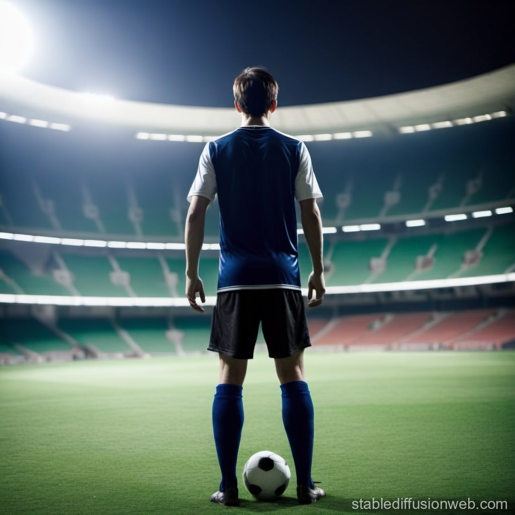 soccer-player-in-solitary-stadium