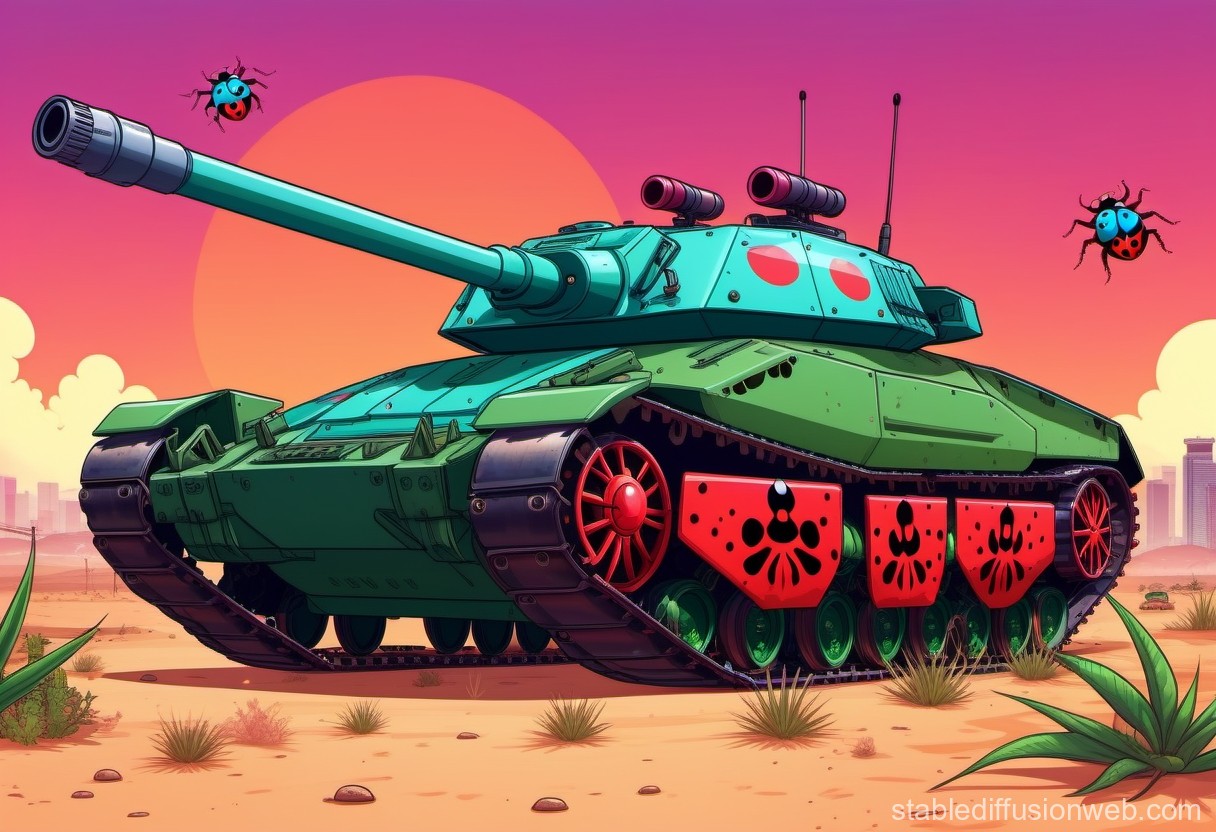 ladybug-inspired-hybrid-battle-tank