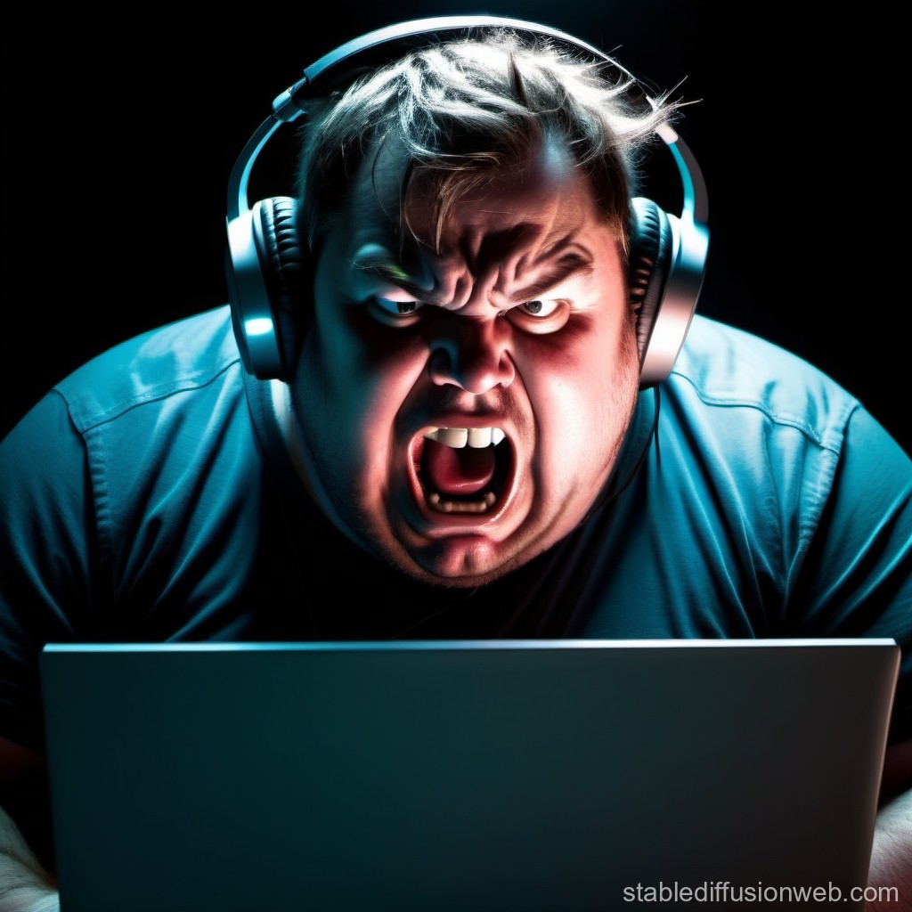 angry-man-with-headphones-in-darkness