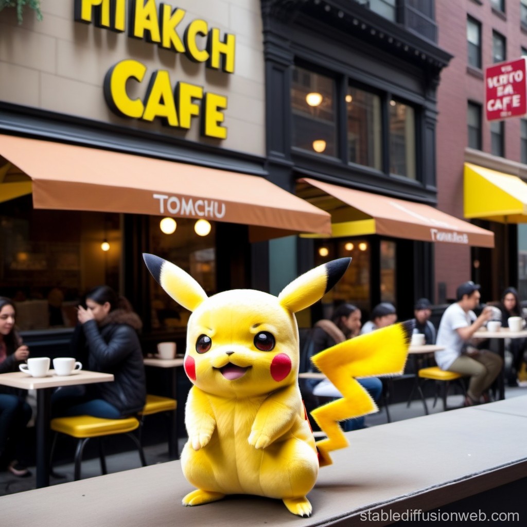pikachu-sipping-coffee-in-nyc