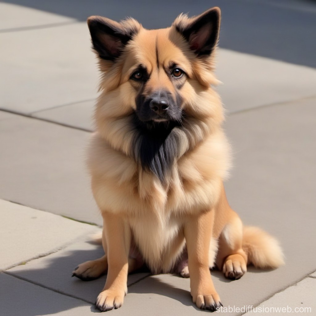 medium-haired-bearded-tan-dog-with-floppy-ears