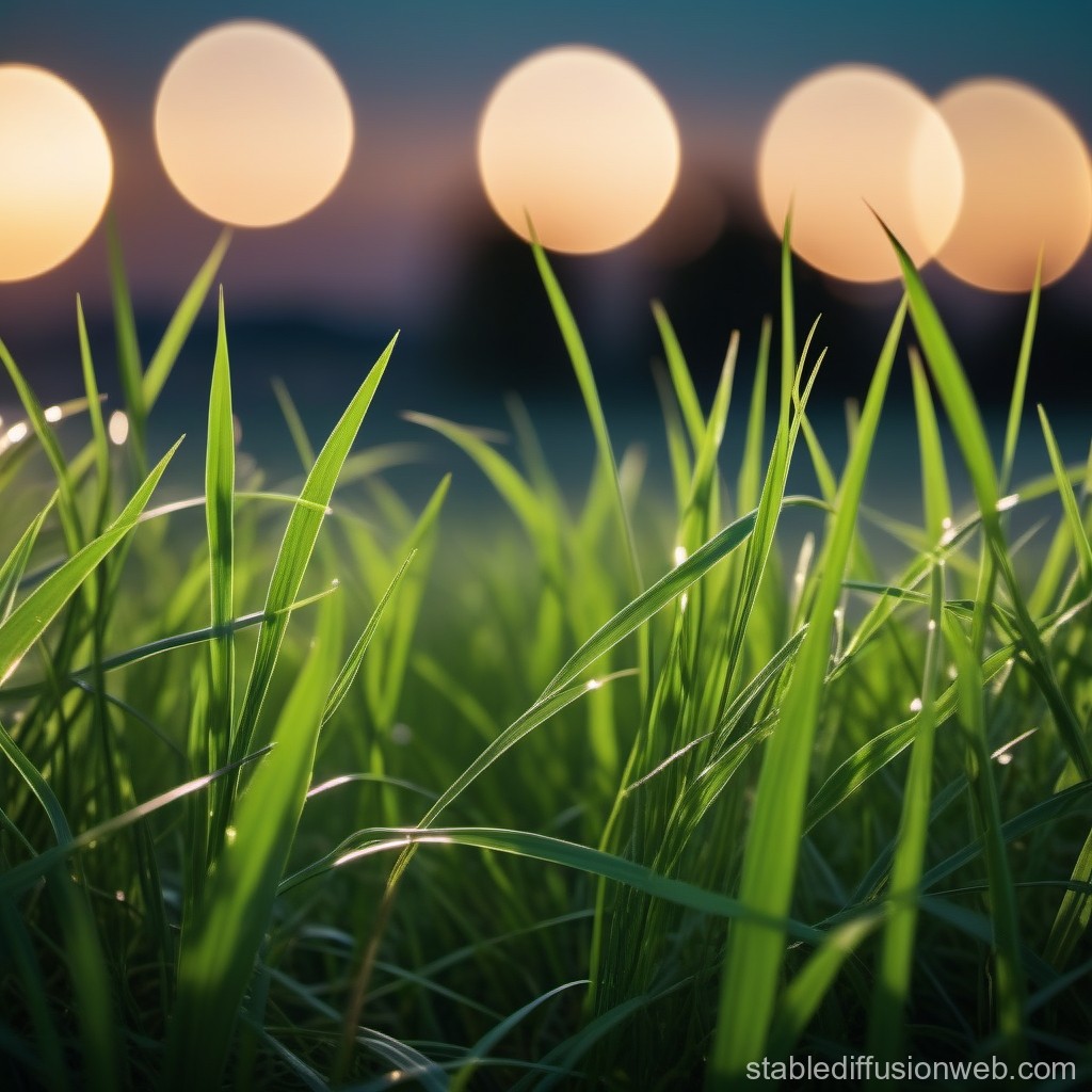 evening-grassland-realistic-close-up