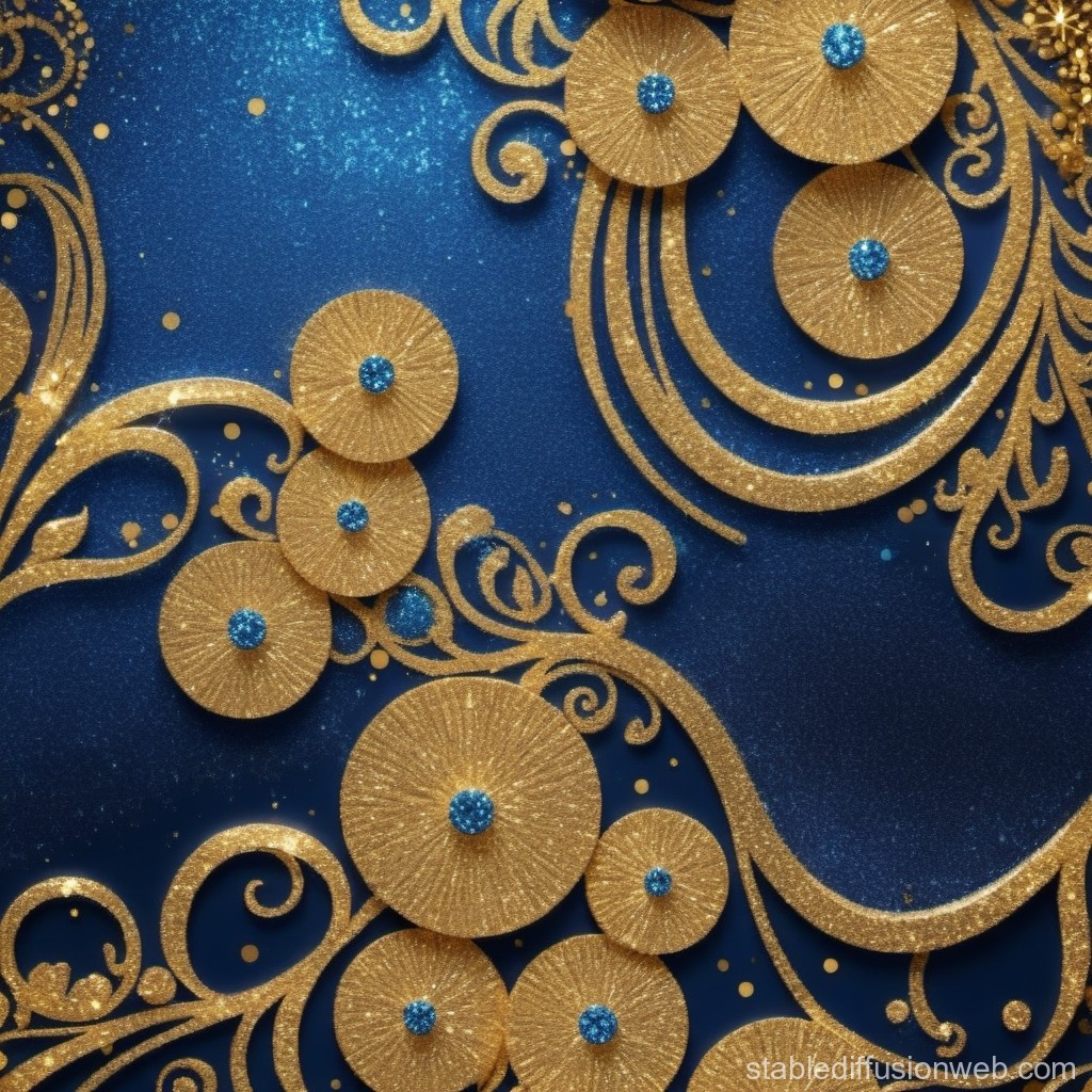 sparkling-gold-on-blue-background