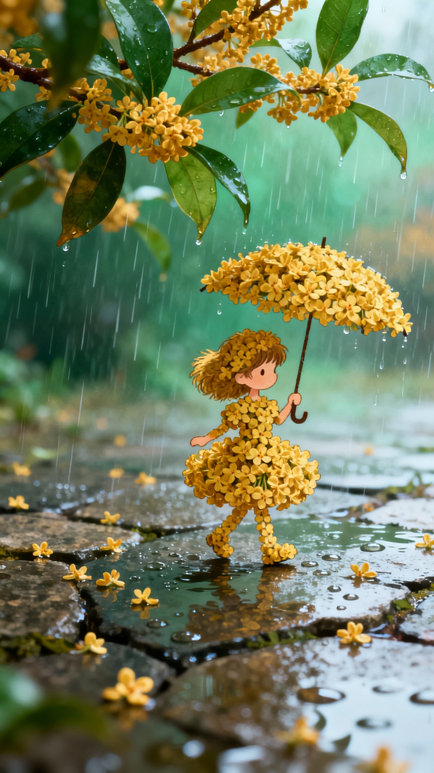 a-drizzling-rain-falls