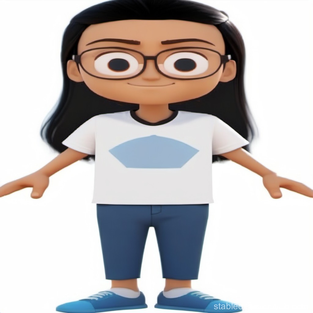 create-3d-avatar-from-2d-cartoon-with-t-shirt-image-retained