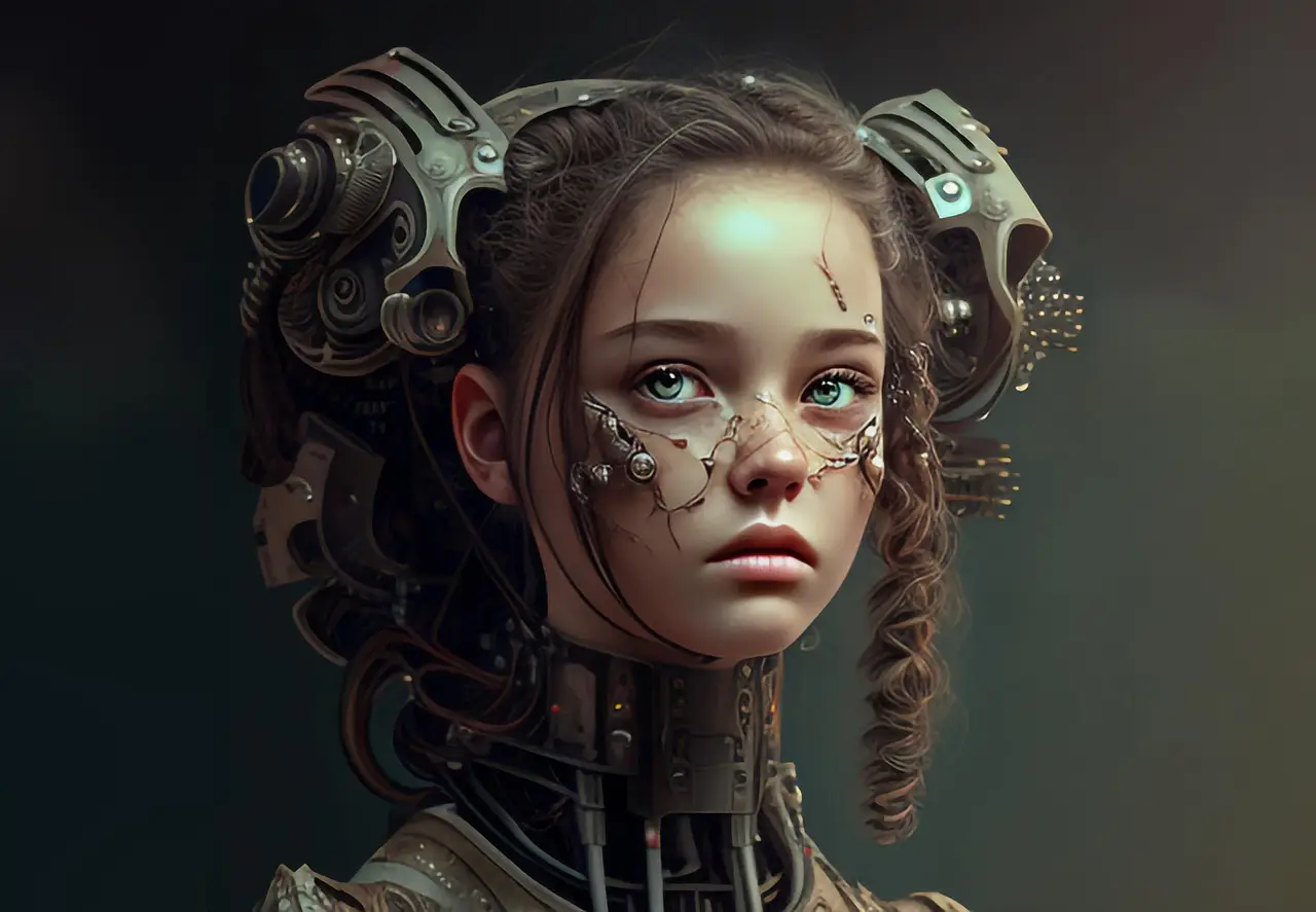ai-generated-android-woman-robot