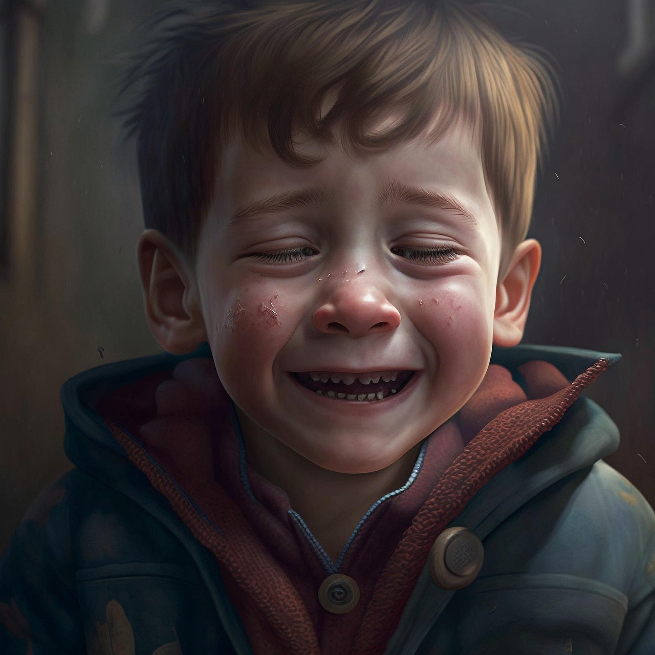 ai-generated-baby-crying-tears
