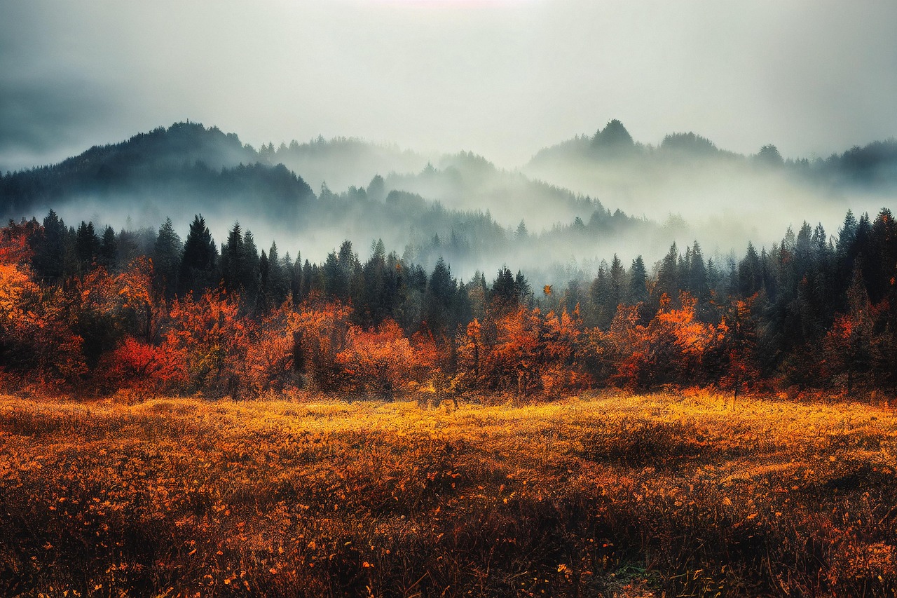 ai-generated-fantasy-autumn-foggy