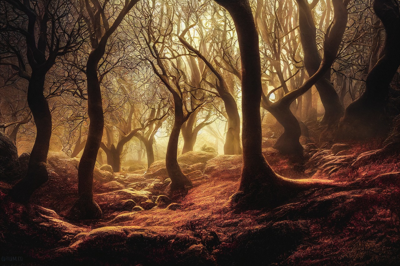 ai-generated-fantasy-trees-forest