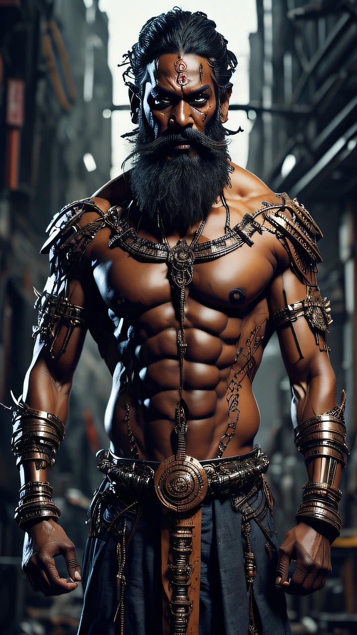 ai-generated-man-model-hindu-king