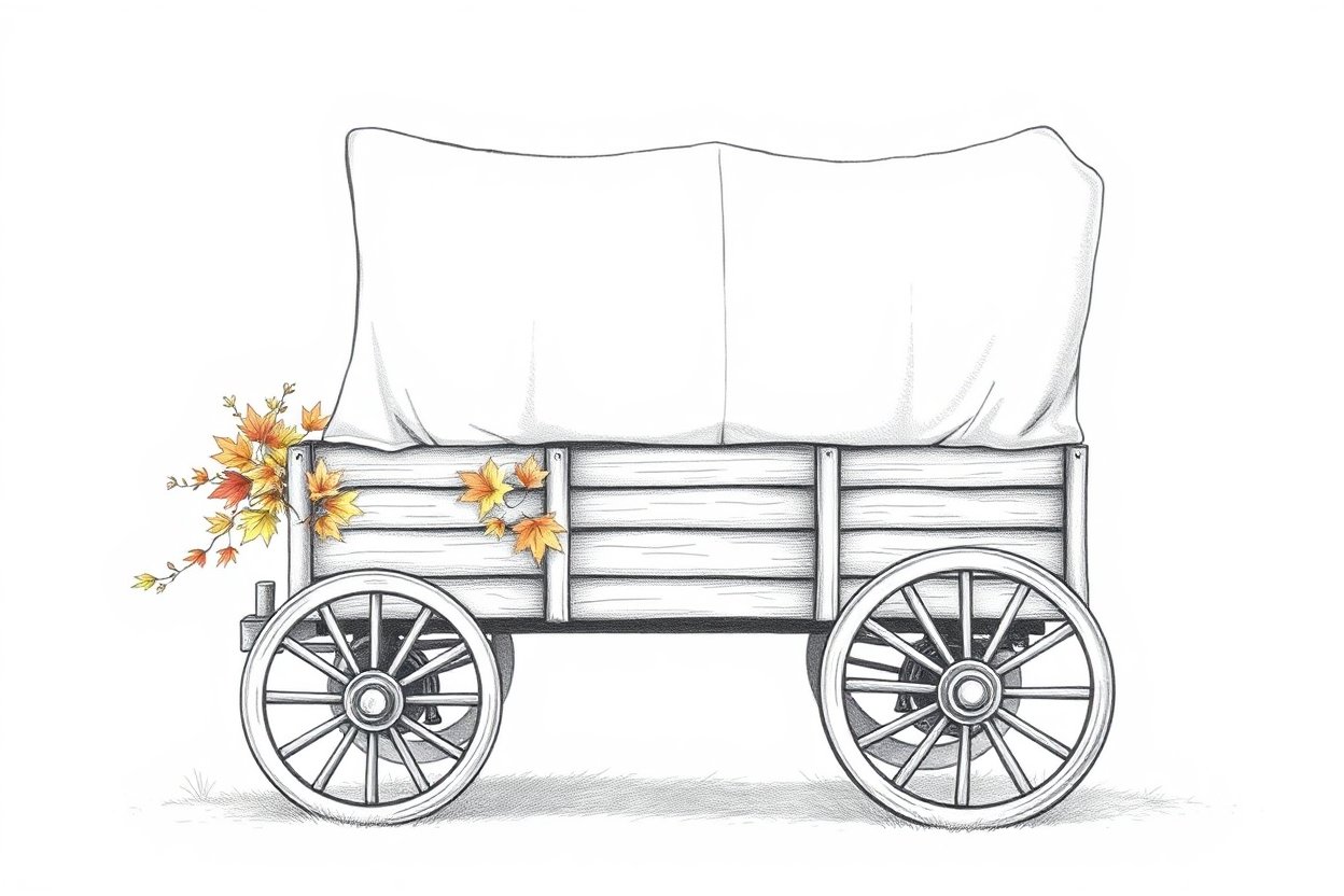 an-autumn-wagon-full-color-drawing-del
