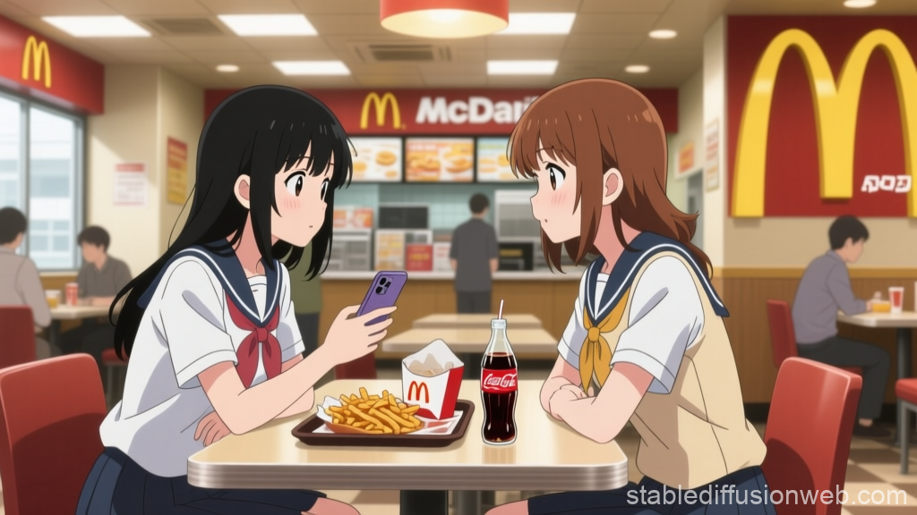 anime-gals-at-mcdonalds