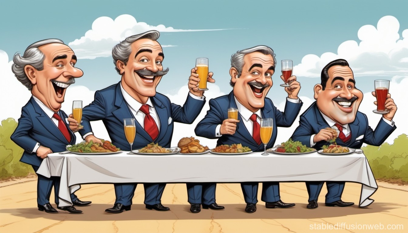 group-of-people-socializing-over-meal