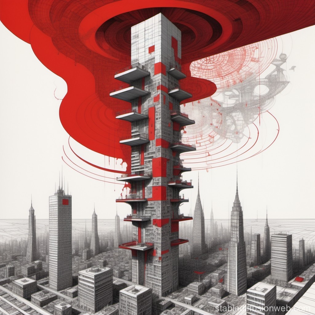 impossible-geometries-cosmic-cityscape-art