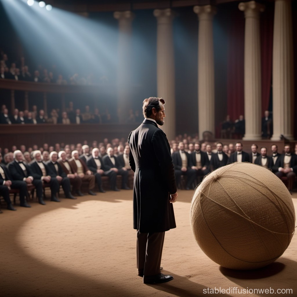 abraham-lincolns-fake-ball-of-string-visit