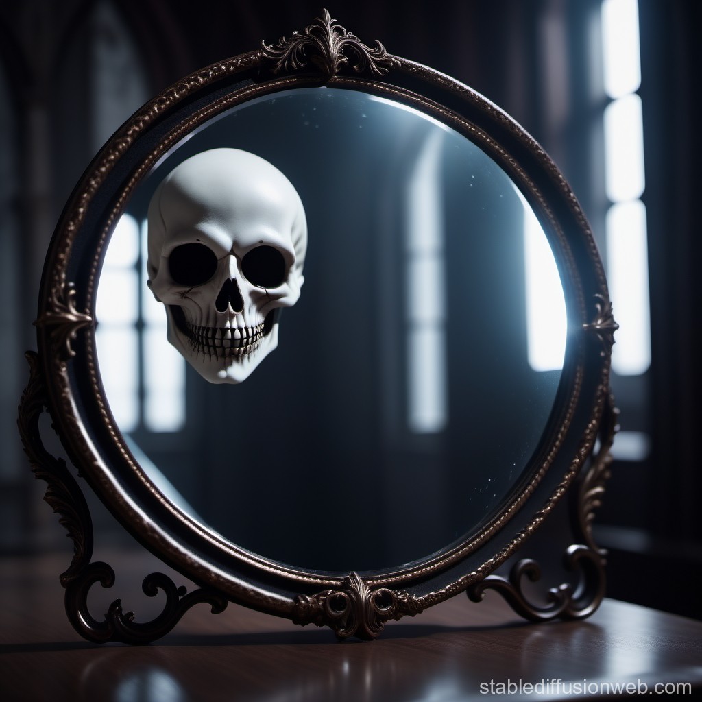 terrifying-transparent-face-in-gothic-mirror