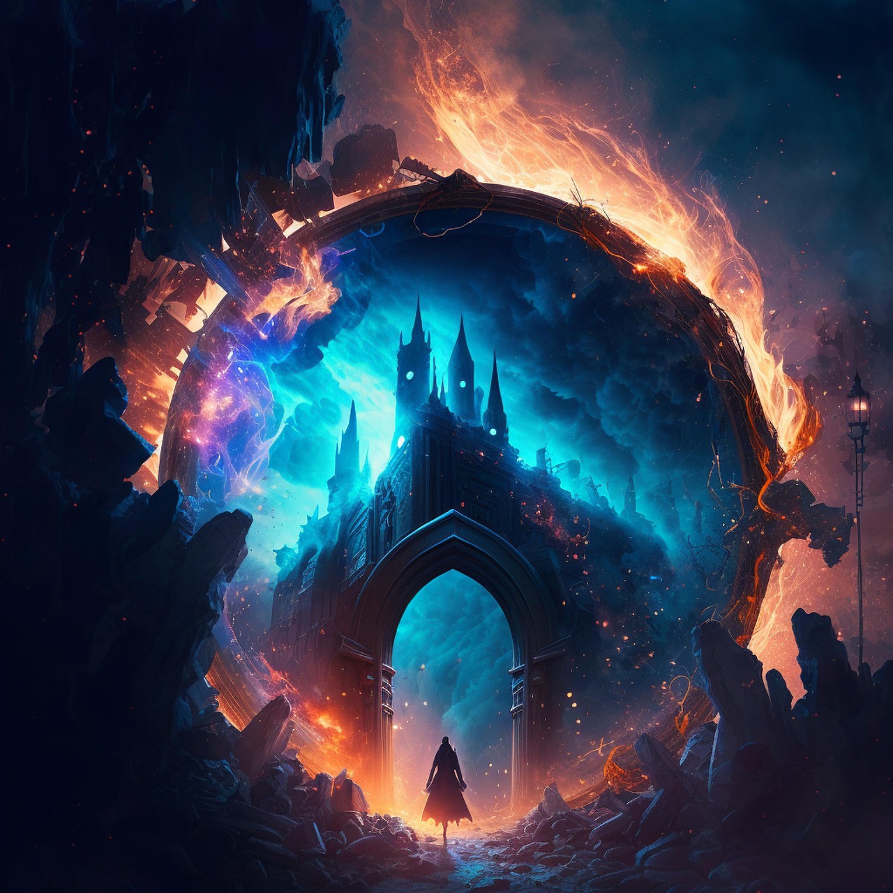 castle-portals-doors-magic-wizards