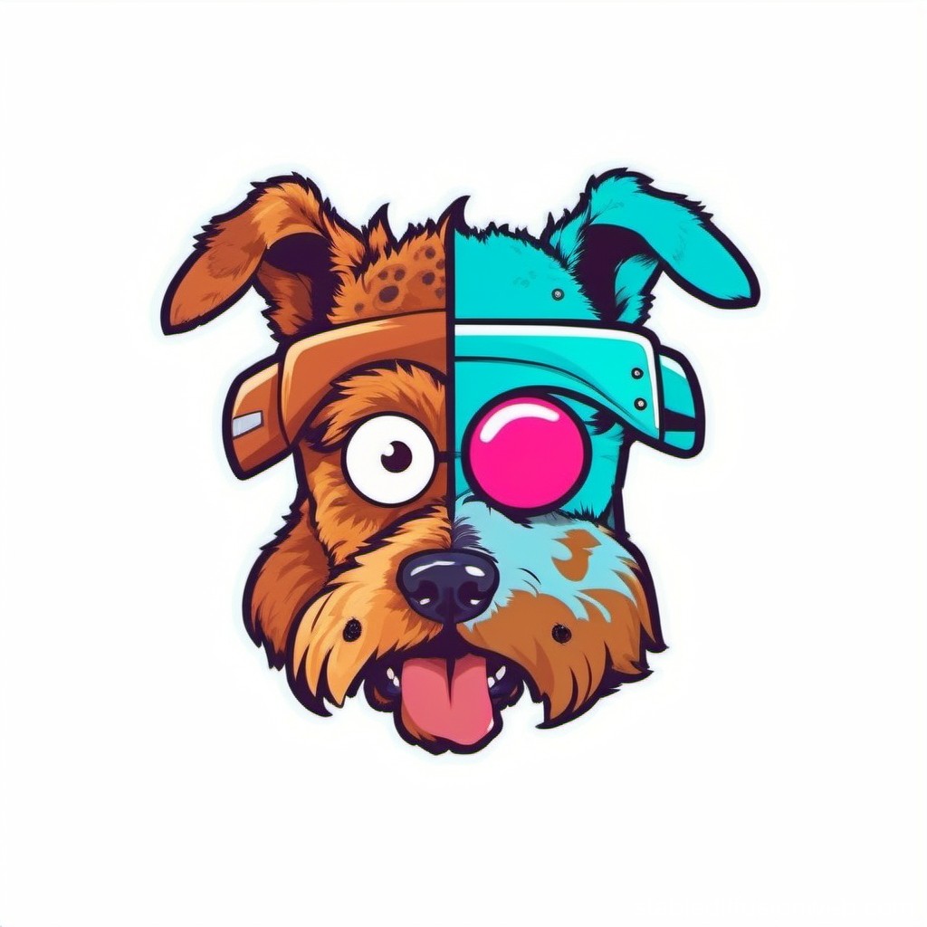 half-robot-half-dog-welsh-terrier