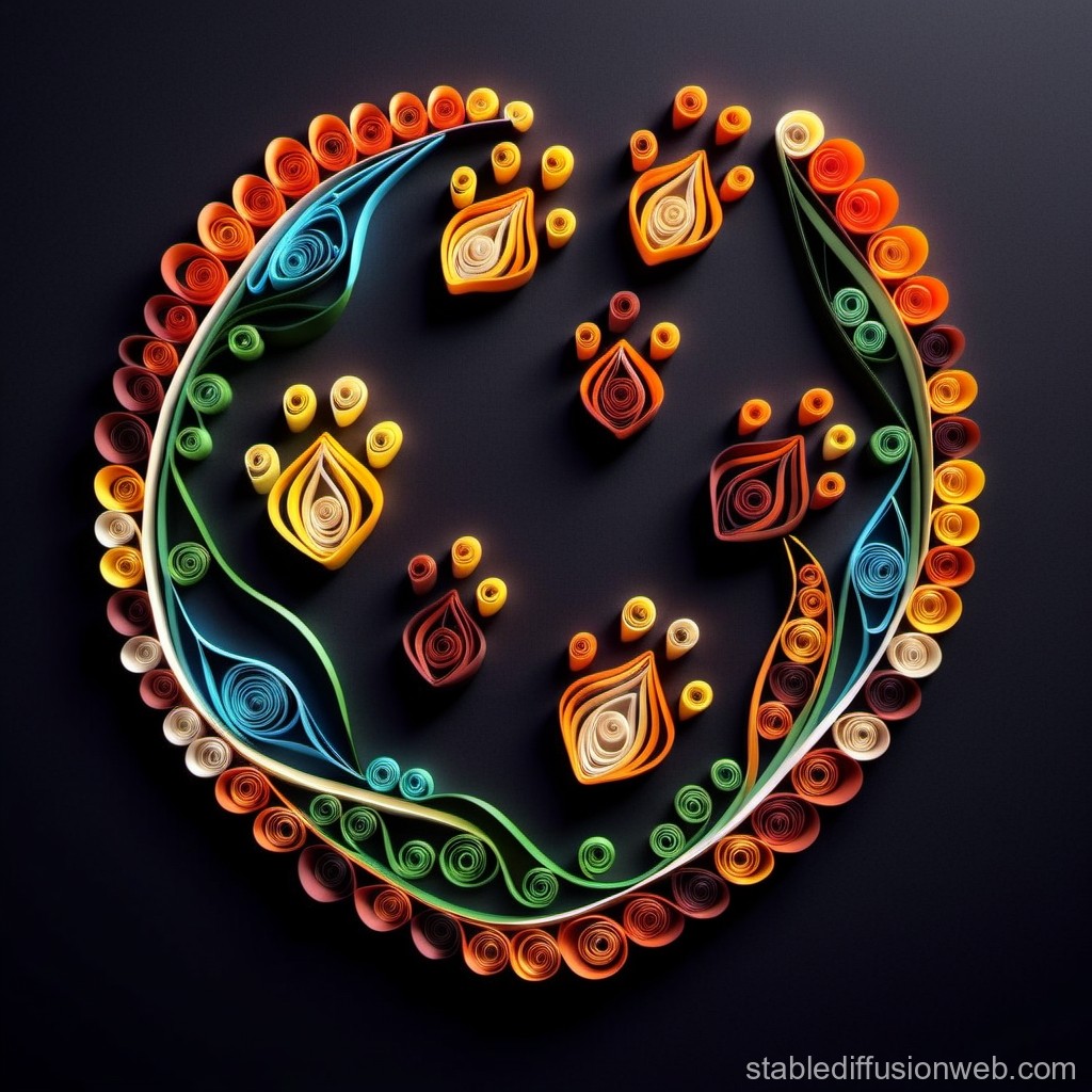 dinosaur-footprint-with-computerized-dark-theme