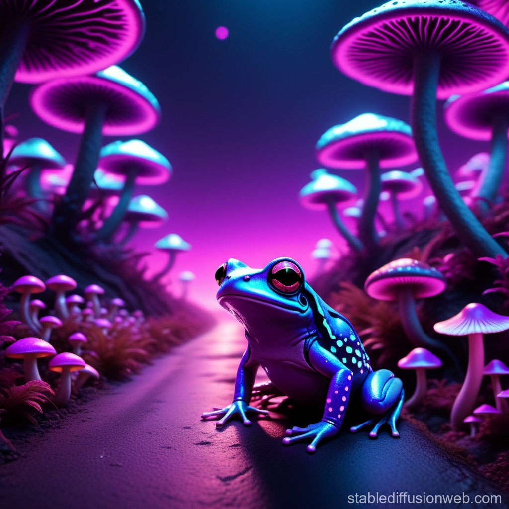 frogs-journey-on-alien-mushroom-planet