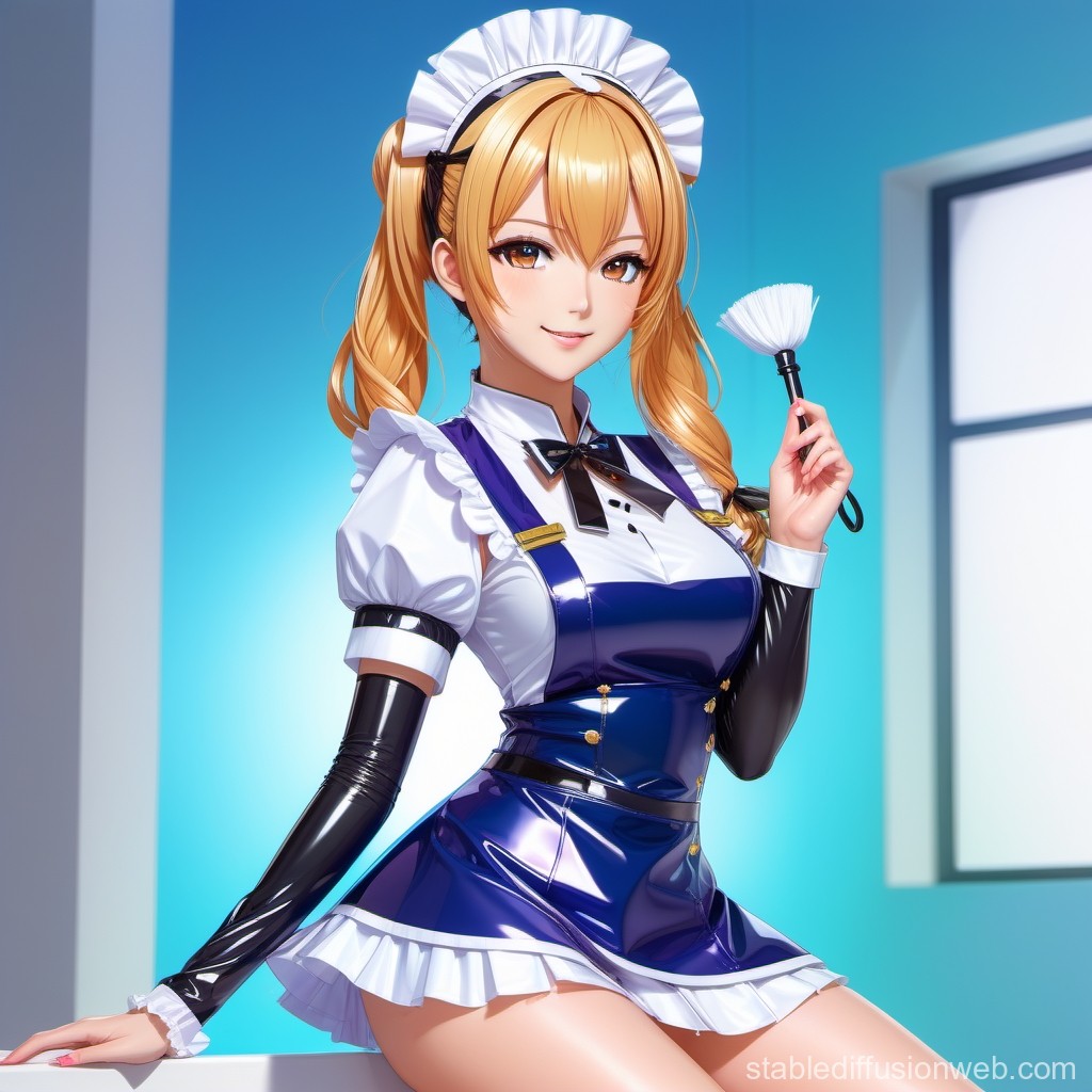 anime-maid-in-shiny-uniform