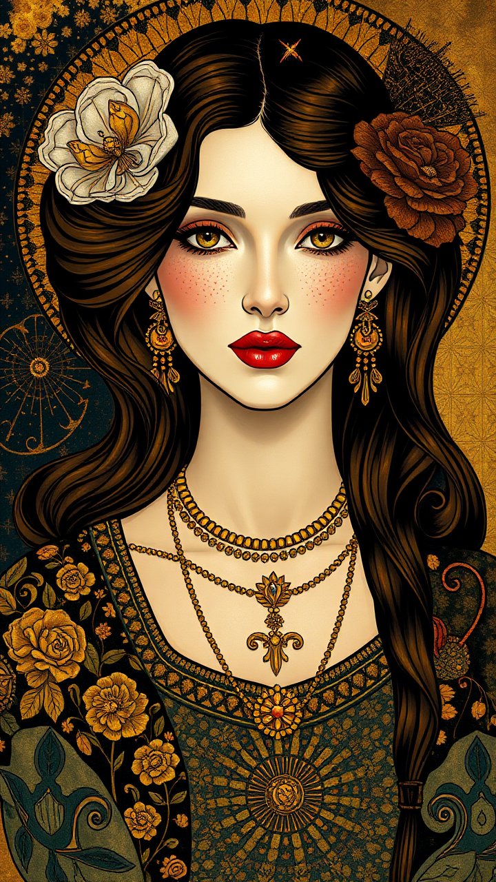 stylized-female-portrait-with